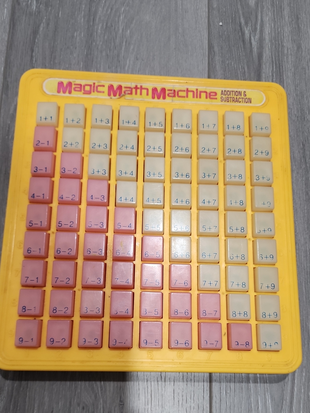 +-Vintage 1988 Lanard Magic Math Machine (Addition & Subtraction)
